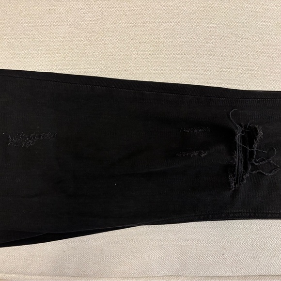 Sandro Black Distressed Jeans - Picture 3 of 6